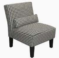 5705BNEBLK Beme Black Armless Chair