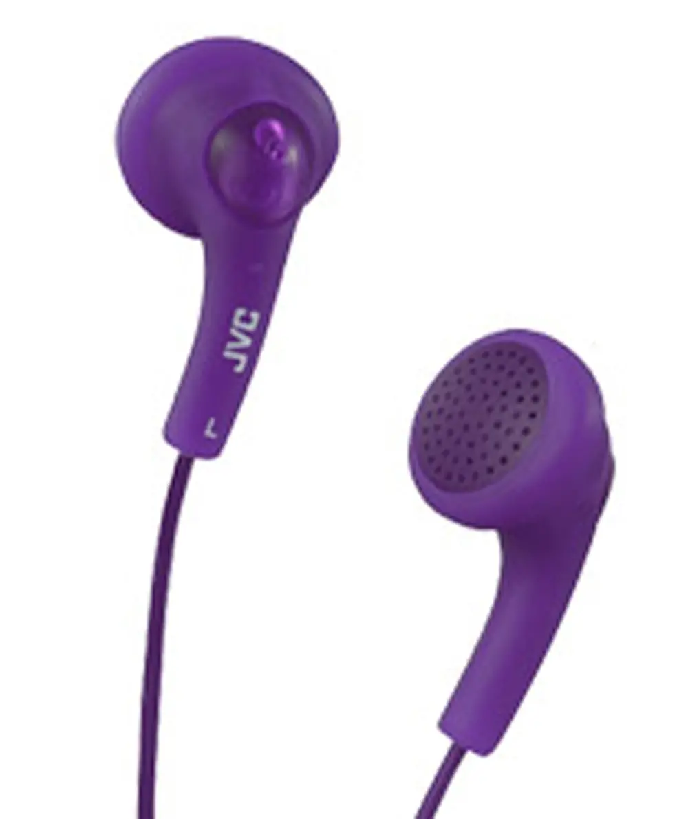 HAF150-V,PUR,GUMY JVC Purple Gumy Headphones-1