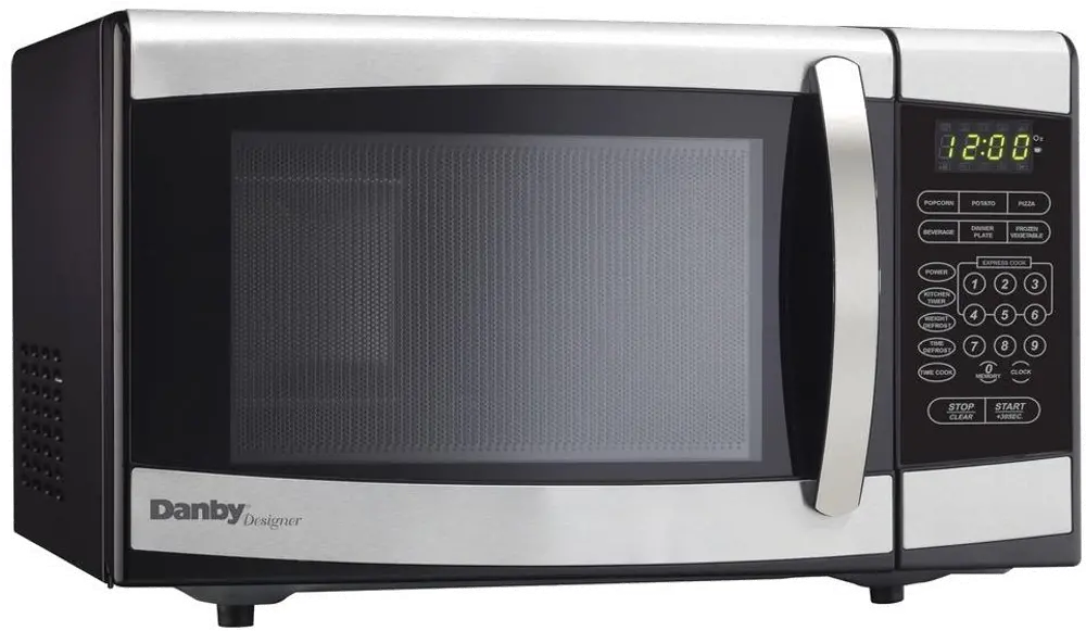 DMW077BLSDD Danby 0.7 cu. ft. Countertop Microwave Oven - Stainless Steel-1