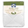 ED003-QCX Naturals-Cotton Fitted Crib Mattress Pad - Sealy