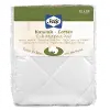 ED003-QCX Sealy Naturals-Cotton Fitted Crib Mattress Pad