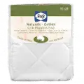ED003-QCX Sealy Naturals-Cotton Fitted Crib Mattress Pad