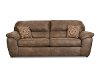Brown Casual Contemporary Sofa - Ulyses
