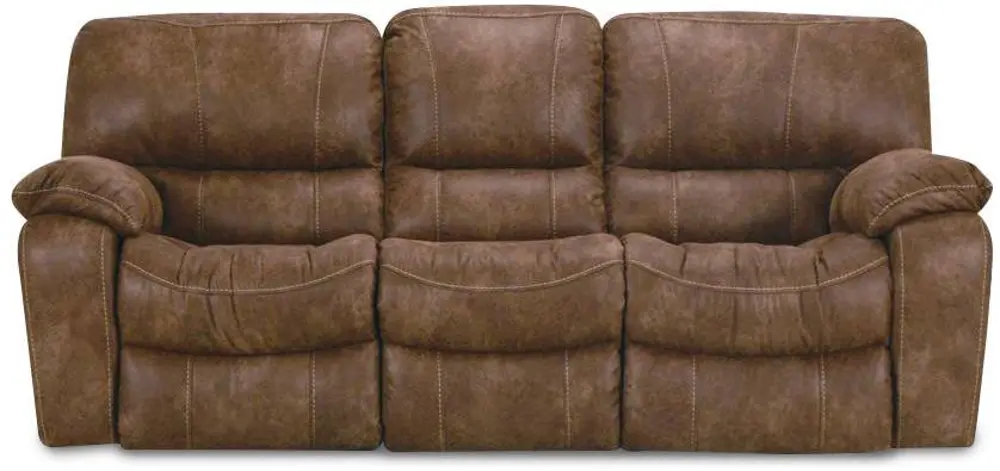 Brown Reclining Sofa - Cameron Collection-1