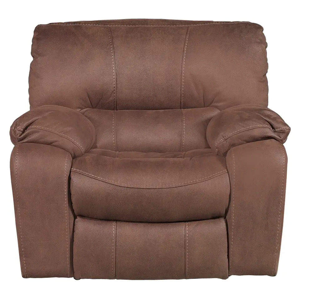 Brown Upholstered Glider Recliner - Cameron Collection-1