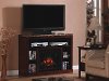 48 Inch Twin Star Birch TV Stand and Fireplace Mantel - Adams