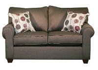 Casual Contemporary Slate Gray Loveseat - Seaside-2