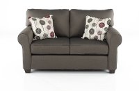 Seaside Casual Contemporary Slate Gray Loveseat