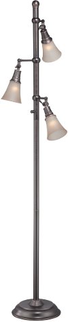 Bronze 3 Light Floor Lamp