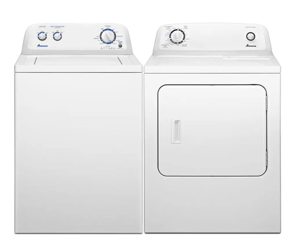 AMANA-4650 Amana Electric Laundry Pair-1