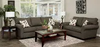 Seaside Contemporary Slate 7-Piece Living Room Set