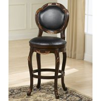 63369 Cherry/Copper 24 Inch Counter Stool - Alaina
