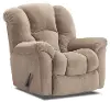Transformer Taupe Microfiber Rocker Recliner