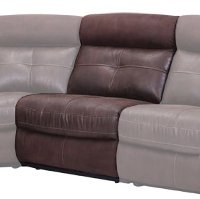 Brown Armless Chair - Denver