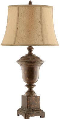 Antique Brass Urn Table Lamp