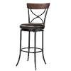 4671-826 Chestnut X-Back 26 Inch Counter Stool - Cameron