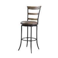 4670-828 Desert Tan Ladder-Back 26 Inch Counter Stool - Charleston