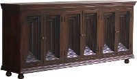 Crown Moulding Brown Sideboard