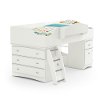 3560A3 Imagine White Twin Loft Bed