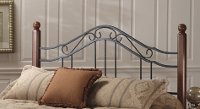 1010HFQR Wood & Iron Full-Queen Headboard - Madison