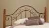 310HFQR Brown Copper & Pine Full-Queen Headboard - San Marco -1