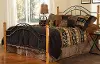 Winsloh Metal and Wood Full Size Bed
