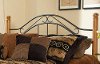 Queen Metal & Oak Full-Queen Headboard - Winsloh