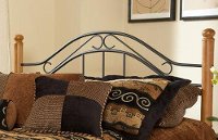164HFQR Queen Metal & Oak Full-Queen Headboard - Winsloh