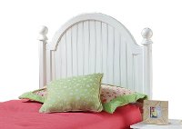 1354HTWR Off-White Victorian Twin Headboard - Westfield