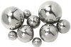 Decorative Silver Ball Set of 9