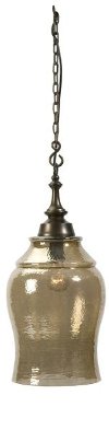 Brown Luster Glass Pendant Hanging Light