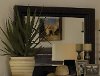 Clearance Contemporary Mahogany Brown Mirror - Bayfield
