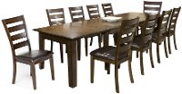 11 Piece Dining Set - Kona Raisin