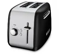 MT2115OB 2-Slice Black and Stainless Steel KitchenAid Toaster