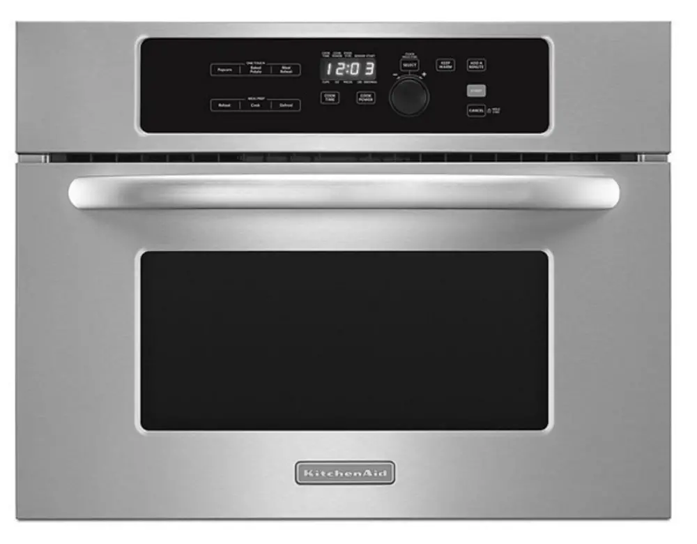 KBMS1454BS KitchenAid 24 Inch Built-in Microwave-1