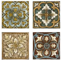Wall Tile Set (Set of 4) - Casa