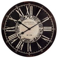Black Hotel Wall Clock