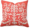 Burnt Orange Tuscan Throw Pillow