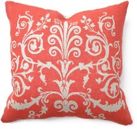 Burnt Orange Tuscan Throw Pillow