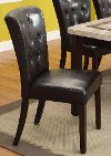 Dark Espresso Upholstered Dining Room Chair - Montreal-2