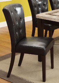Dark Espresso Upholstered Dining Room Chair - Montreal-2
