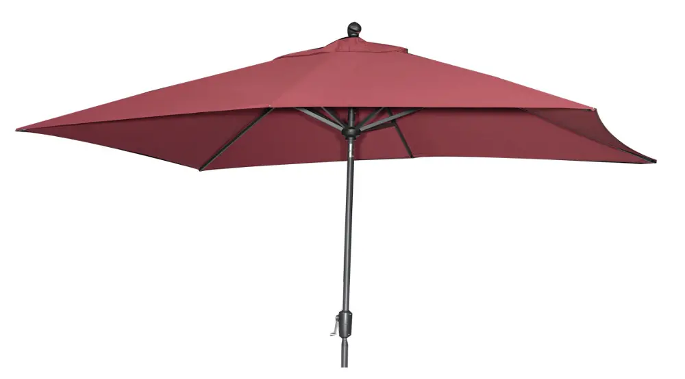6.5' x 10' Berry Patio Umbrella-1
