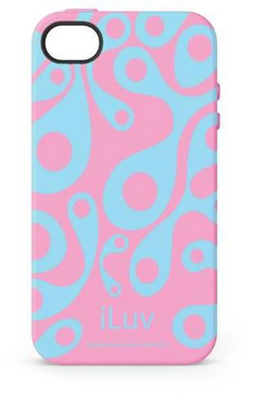 ICA7T309PNK iLuv Aurora Glow in the Dark case for iPhone 5/5s - Pink-1