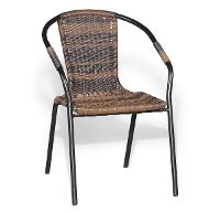 Wicker Patio Chair - Napoli