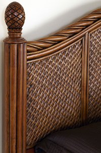 Cinnamon Queen Bed - Marco Island-2