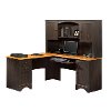 Harbor View Sauder Desk with Hutch