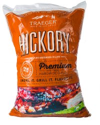PEL319 Traeger Grill Hickory Pellets 20 lb Bag