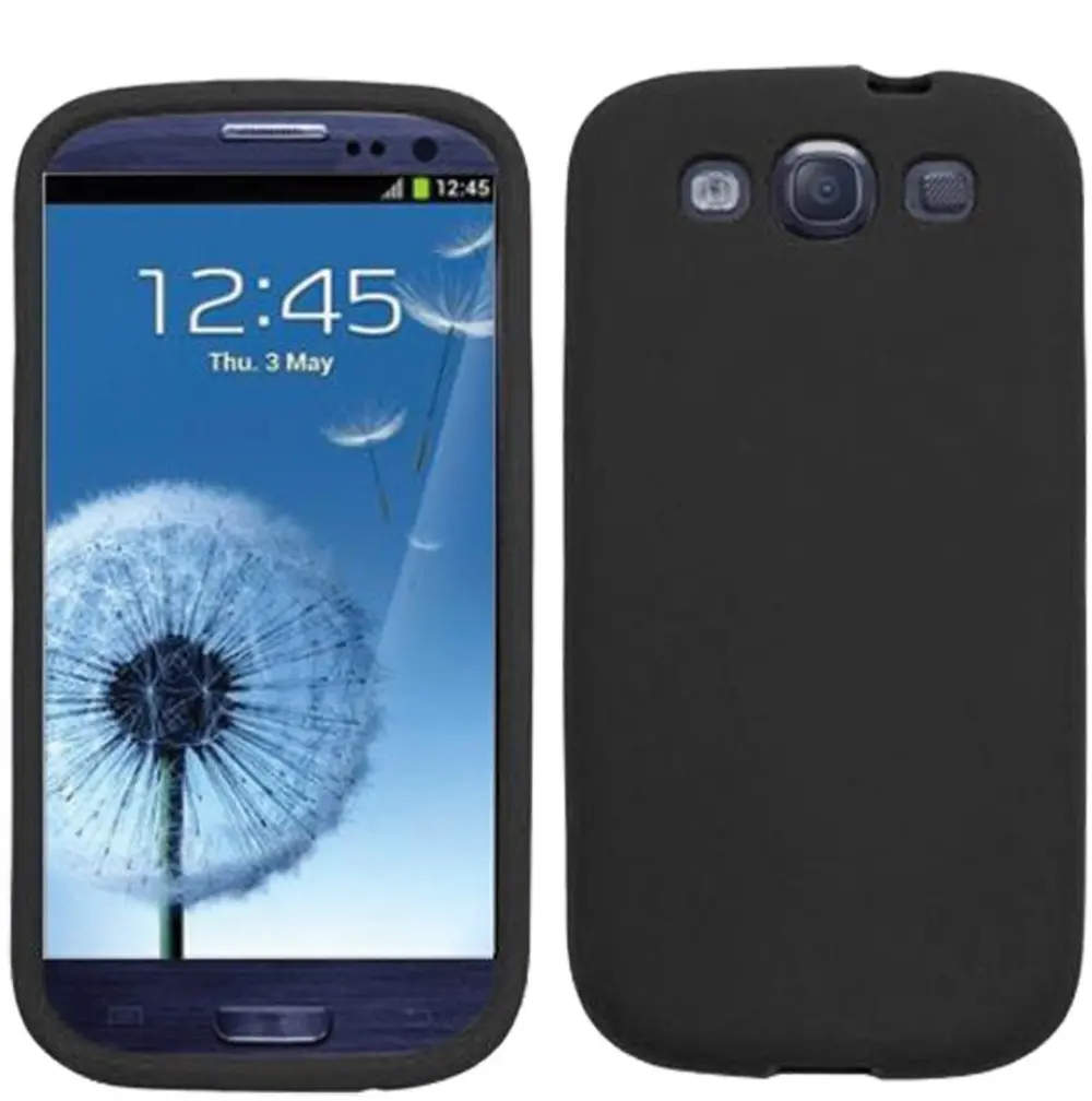 Samsung Galaxy S III FlexiSkin Case - Black-1