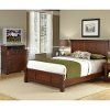 Cherry Queen Bed and Media Chest - The Aspen
