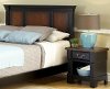 Cherry Full/Queen Headboard & Nightstand - Aspen